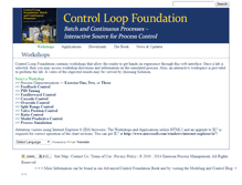 Tablet Screenshot of controlloopfoundation.com